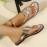 Women's Slippers Summer Sandals Flat Sandals Light Slippers Wear Casual Herringbone Slippers